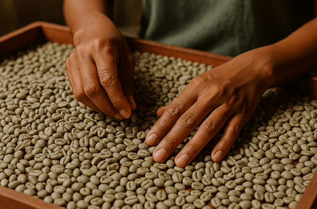 Sortasi Green Bean